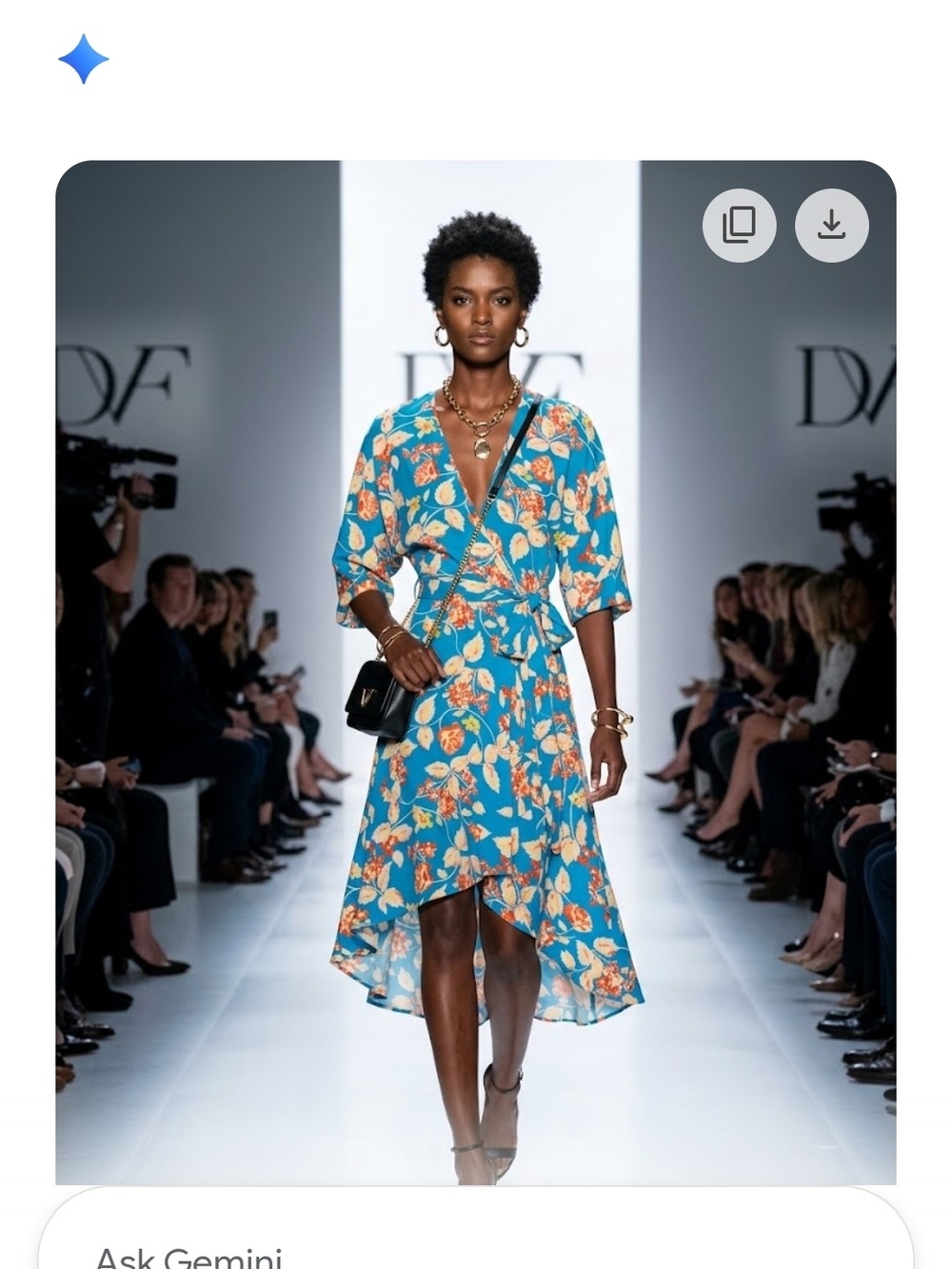 Floral Wrap Midi Dress in Teal